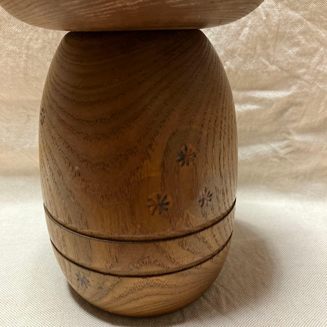 津軽系】本間直子工人 こけし 津軽系 / 本間直子工人（佐藤善二型）A