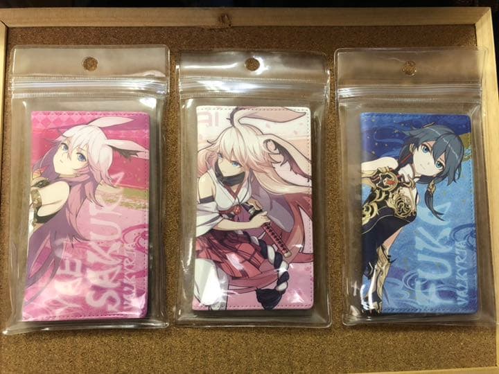 miHoYo 崩壊3rd 手帳型スマホケース 販売 3種類セット