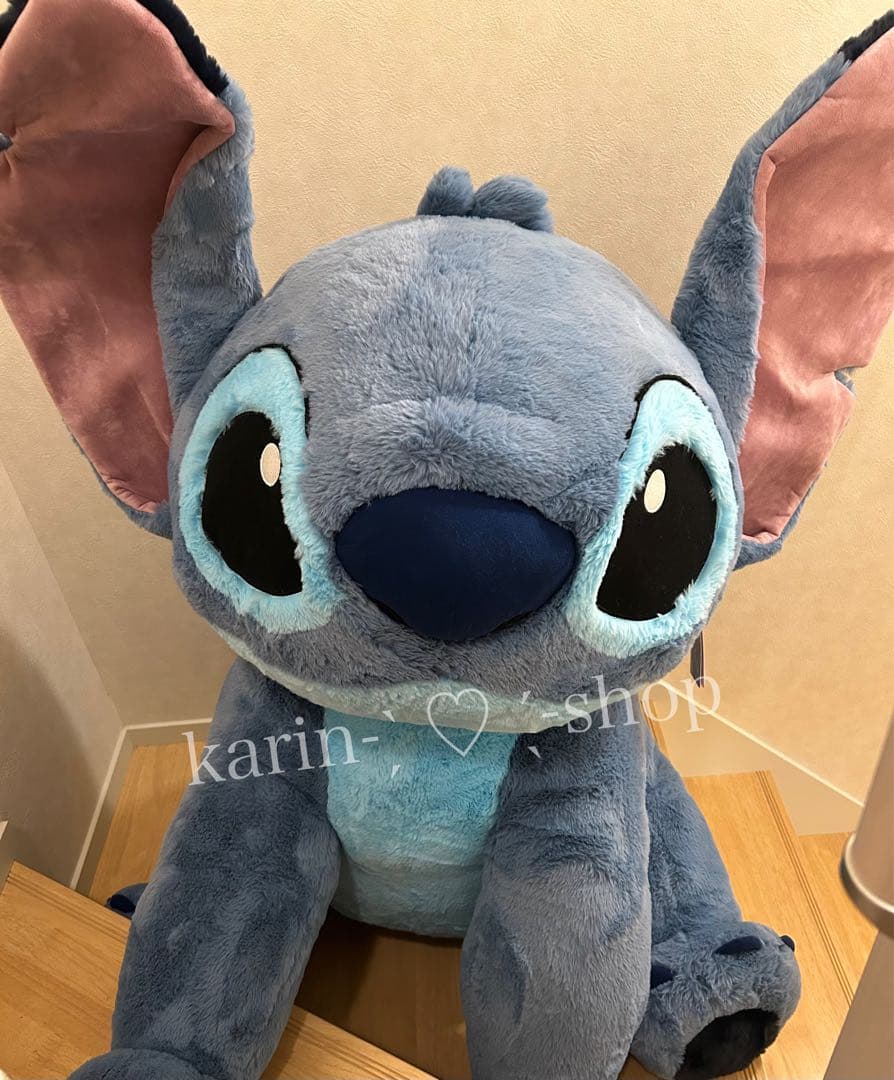 【新品未使用】コストコ　スティッチ ぬいぐるみ 超特大　完売品　ブランケット付き