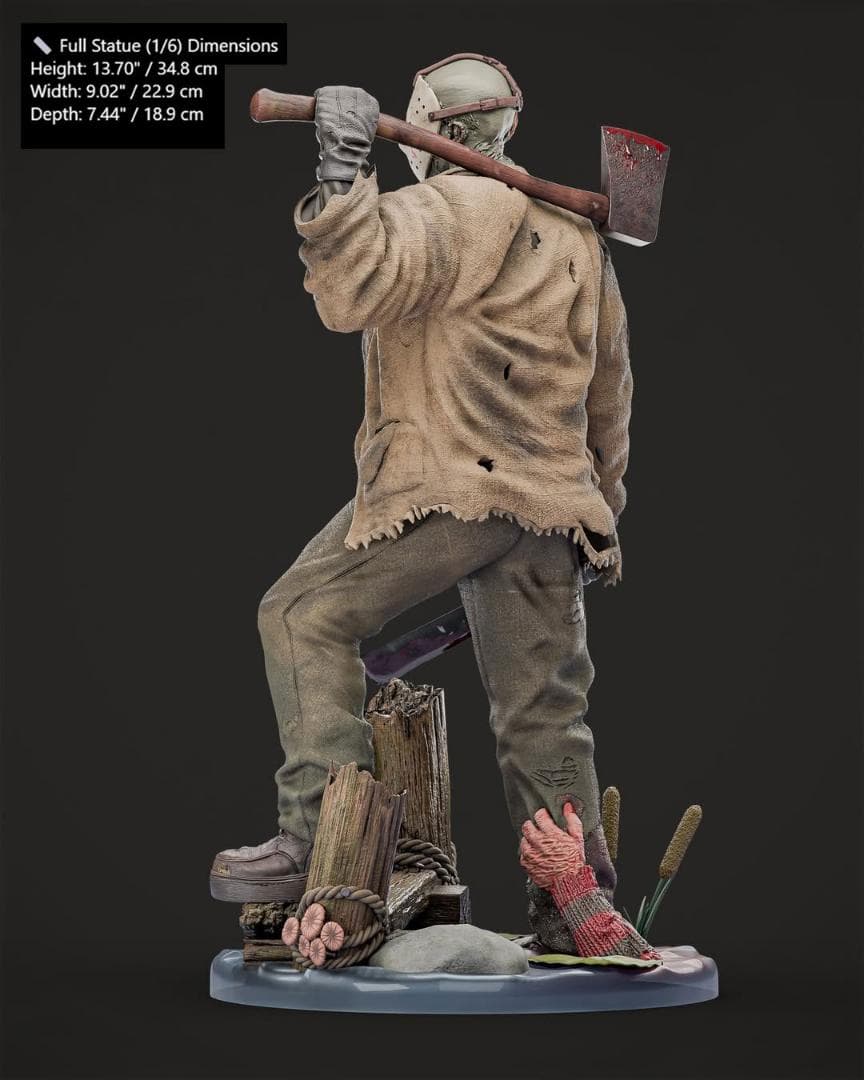 1/6　未塗装 未組立　フィギュア　ガレージキット 【 ジェイソン 】