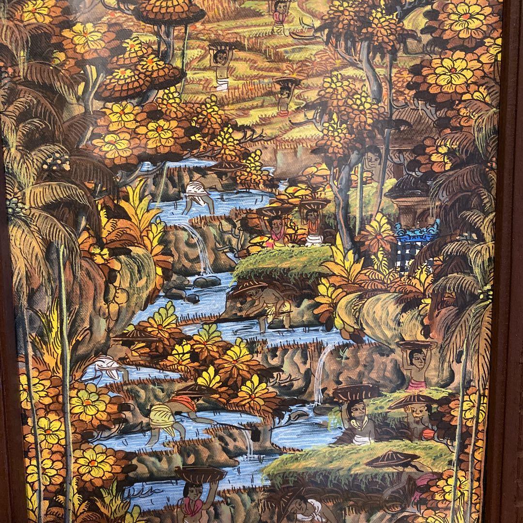 バリ絵画 絵画バリ島 No.0306 絵画バリ島 No.0306 絵画バリ島 No.