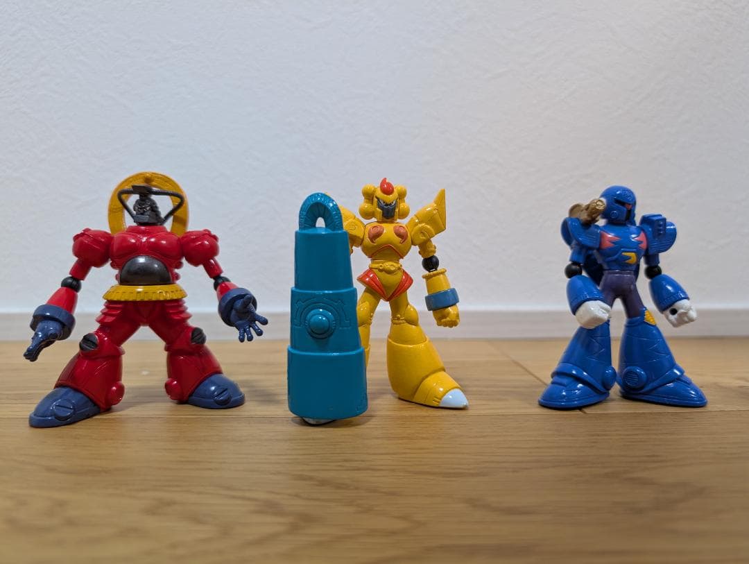 当時品】ロックマン マッスルパワーコレクションセット（ジャンク）