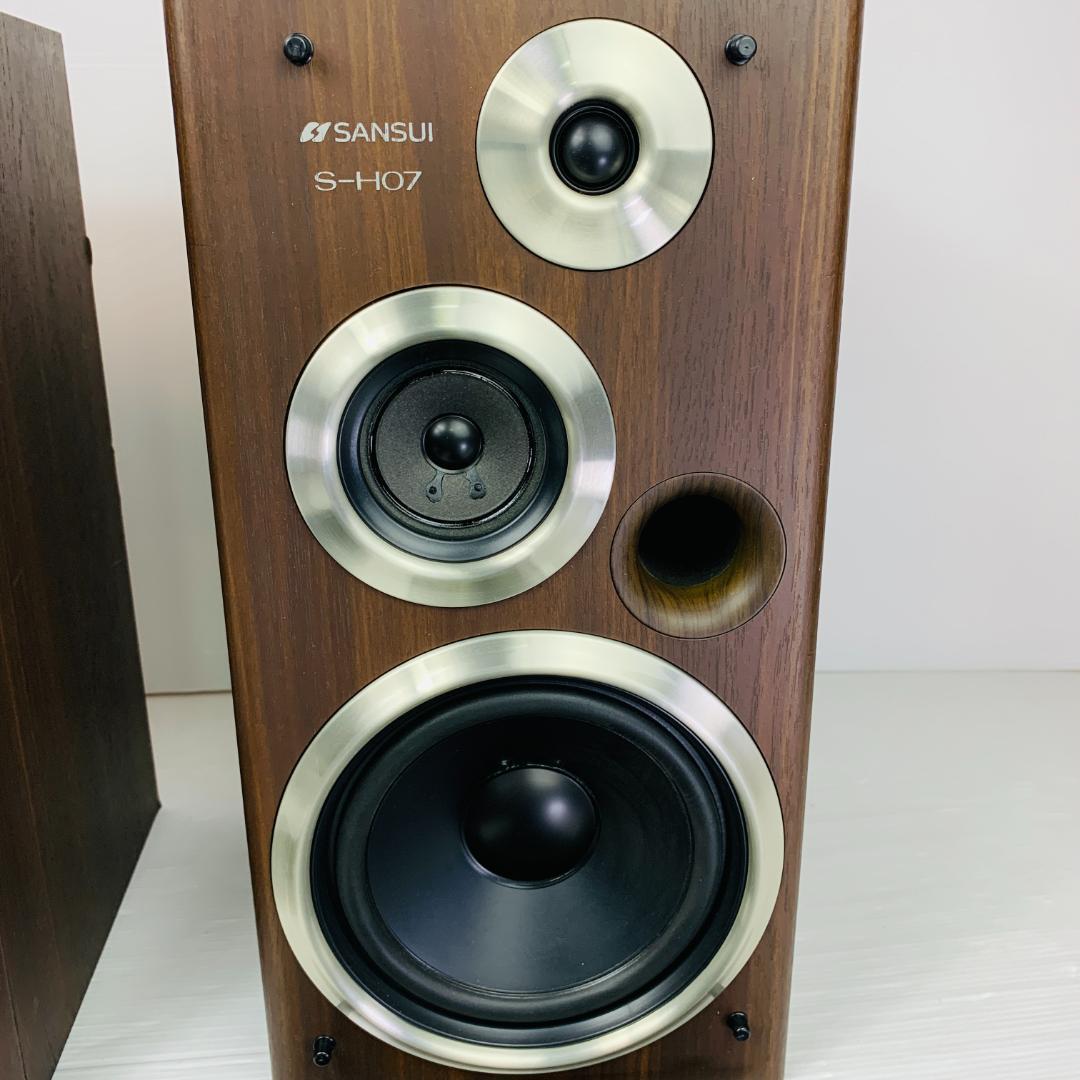 SANSUI サンスイ 3Way3スピーカー 型番 S-H07 - メルカリ