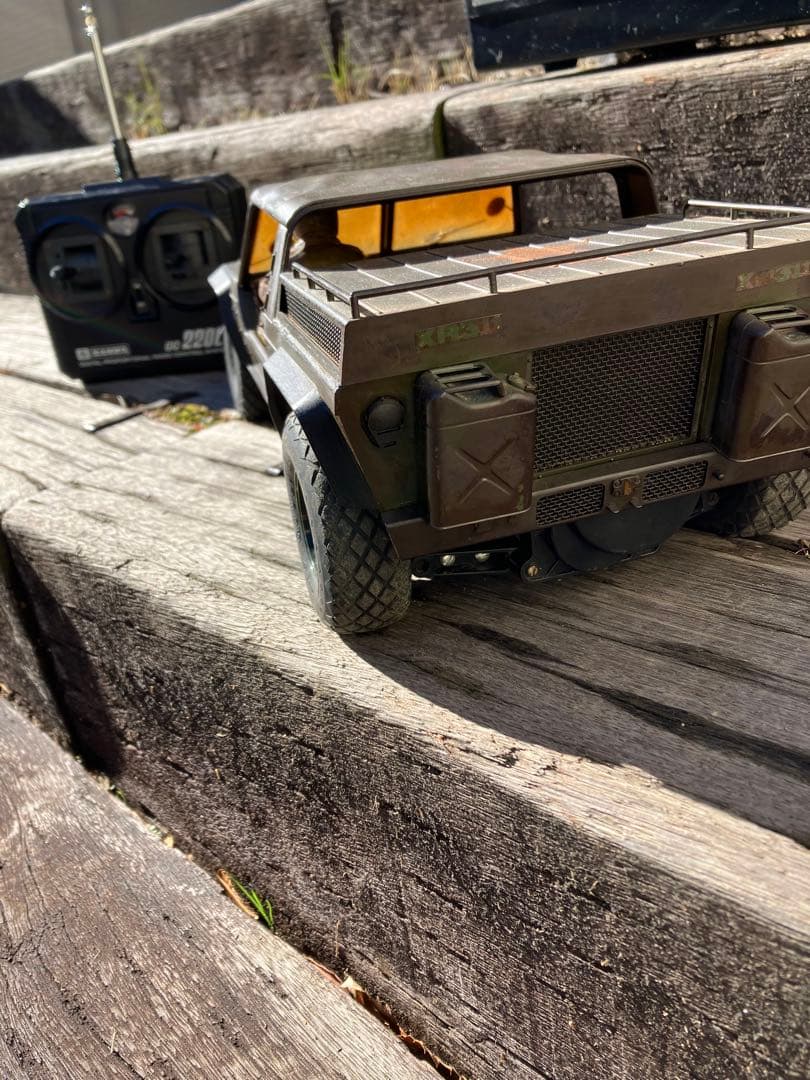 週末特価‼️タミヤ当時物コンバットバギー　ラジコン　パーツとRCボックスセット