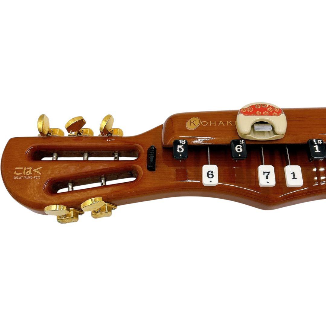 弦新品】SUZUKI 電気大正琴 こはく CHK-1 ケーブル付き ケースあり