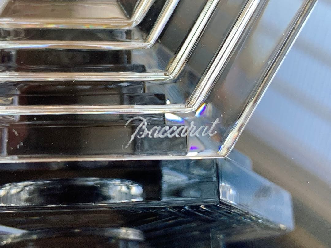 バカラ Baccarat 時計 置き時計 オルセー 六角形の通販はau PAY