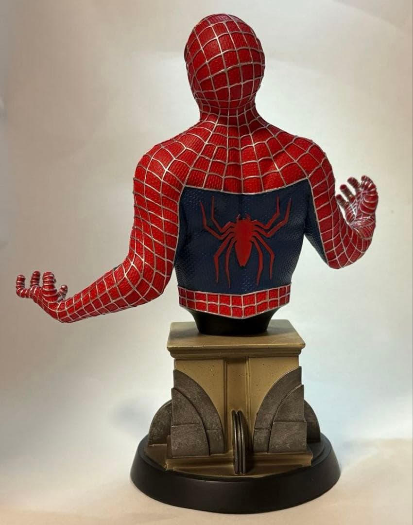 非売品】レア 日本完全限定 スパイダーマン ミニバスト レッド