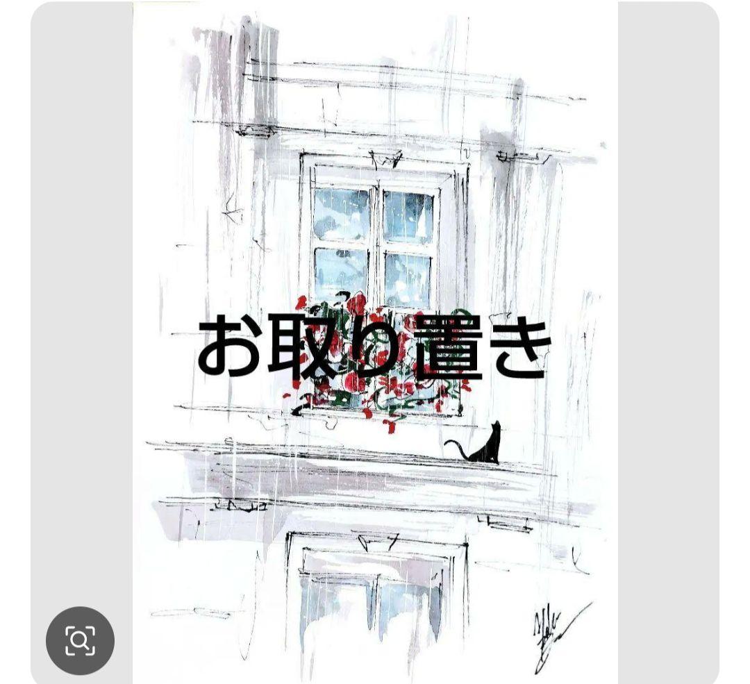 原画#3351　ラスベガス　水彩画　ドローイング　スケッチ　アート　絵画　風景画