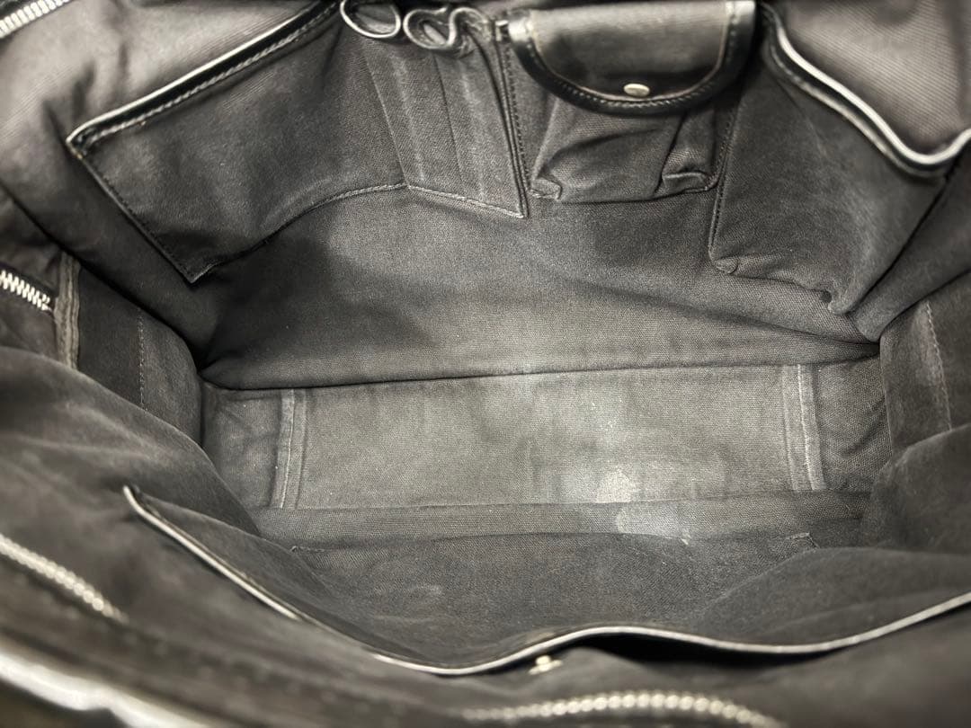 フェリージ　オールレザーバッグ　黒