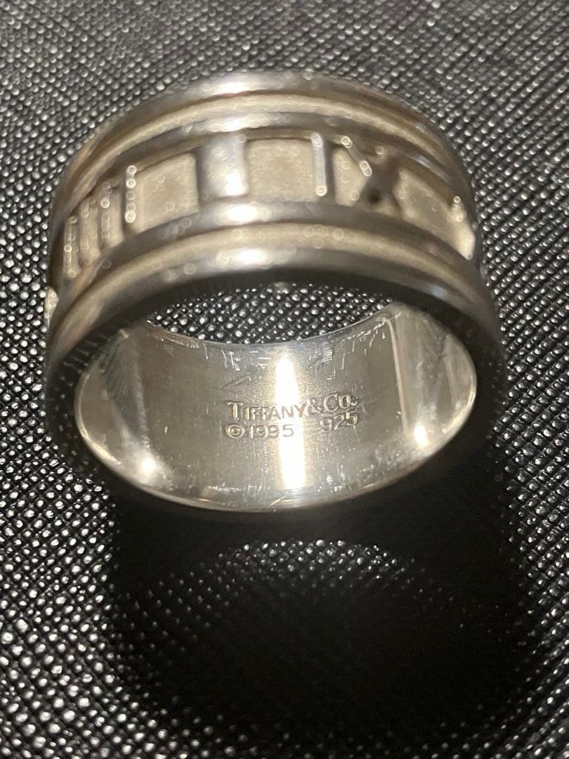 【美品】希少サイズ TIFFANY&Co ティファニー アトラス リング約20号