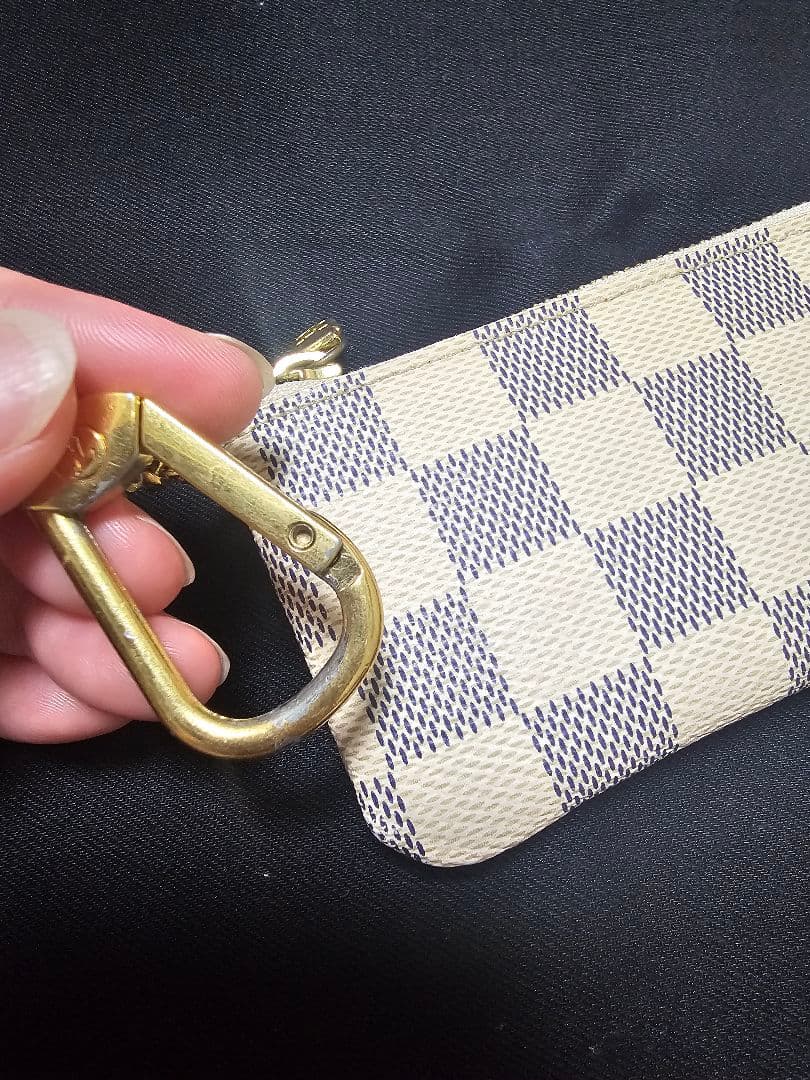 ルイヴィトン ポシェットクレ ダミエアズール ケース