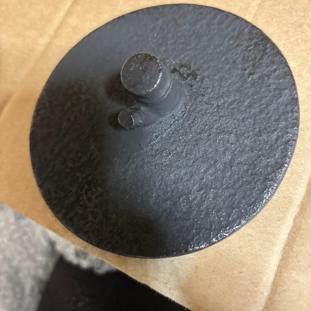 南部鉄器 茶の湯風炉釜 紅鉢竹紋 2、2L