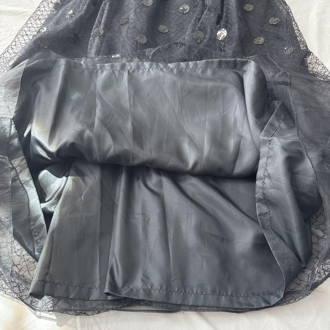 HARDY AMIES ハーディエイミス　ドレス　スパンコール　レース　13号