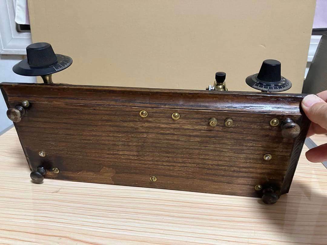 古調・短波帯の鉱石ラジオ(アンティークエレクトリック社製 米製)