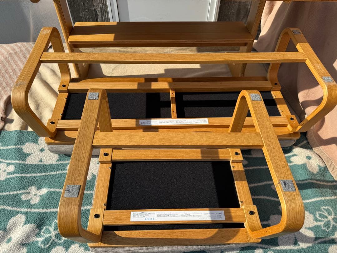 奈良発 無印良品 リビングでもダイニングでもつかえるベンチとテーブル ３点セット