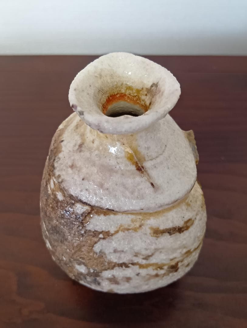 本村亘　徳利（信楽焼風）