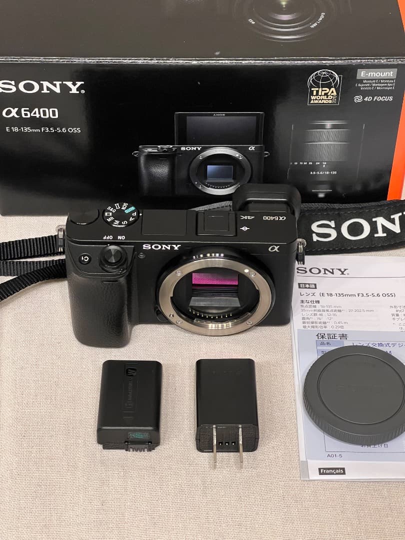 K*K様 SONY α6400 ショット数2,943枚 ボディ