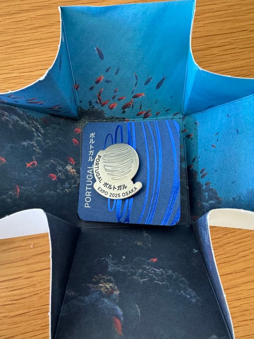 【スタッフ限定・非売品】ポルトガル館 スタッフバッジ｜大阪・関西万博2025 スタッフ限定・非売品】ポルトガル館 スタッフバッジ｜大阪・関西万博