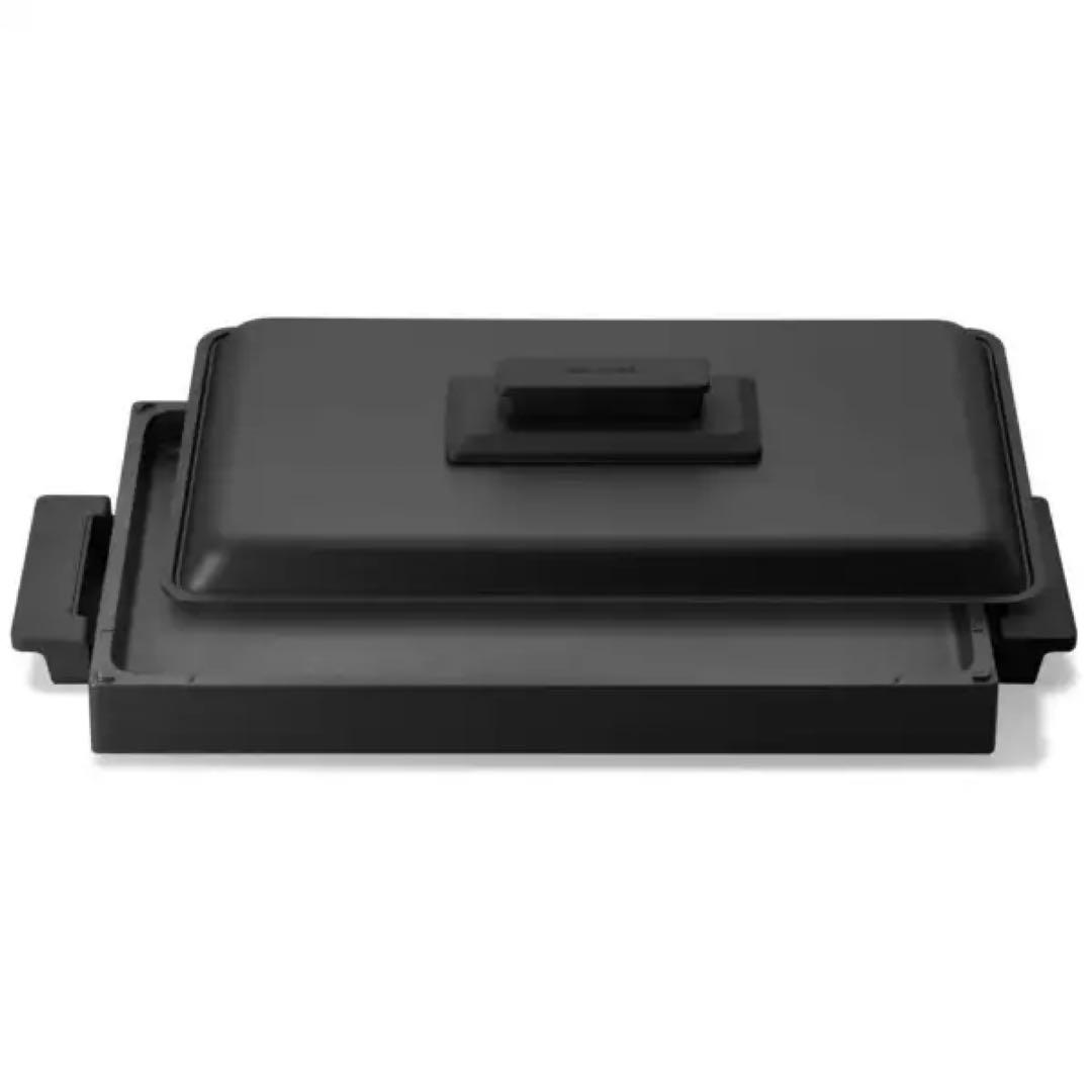 BALMUDA The Plate Pro』用のフチ付きプレート バルミューダ BALMUDA フチ付きプレートと専用フタ Griddle & Cover