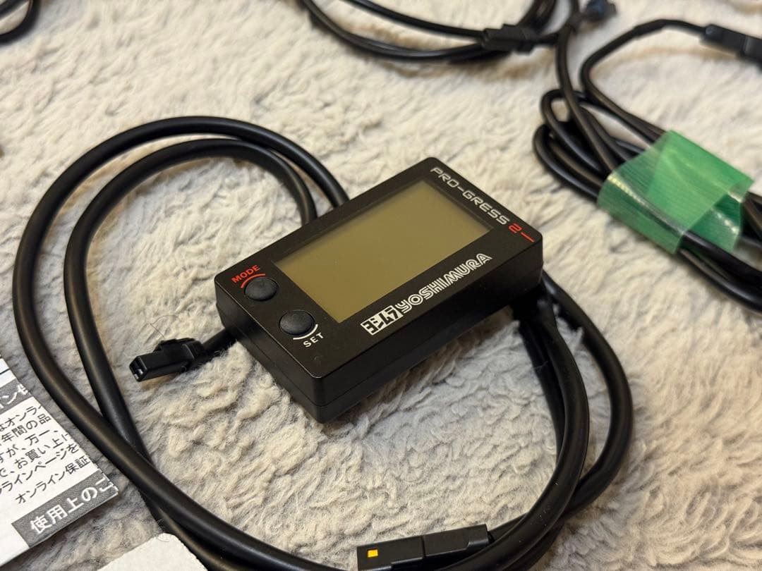 ヨシムラ PRO-GRESS2 メーター 温度センサー付 美品 バイク