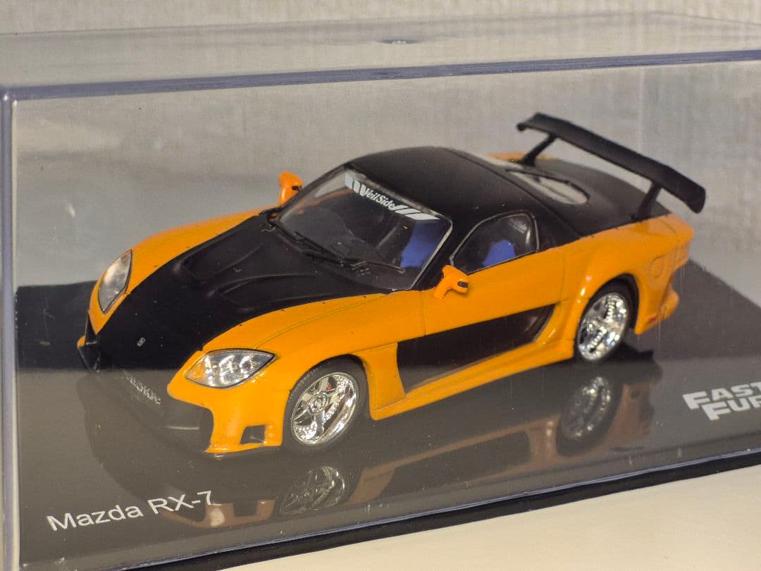 1/43 ワイルドスピード カーコレクション RX-7／ランエボ