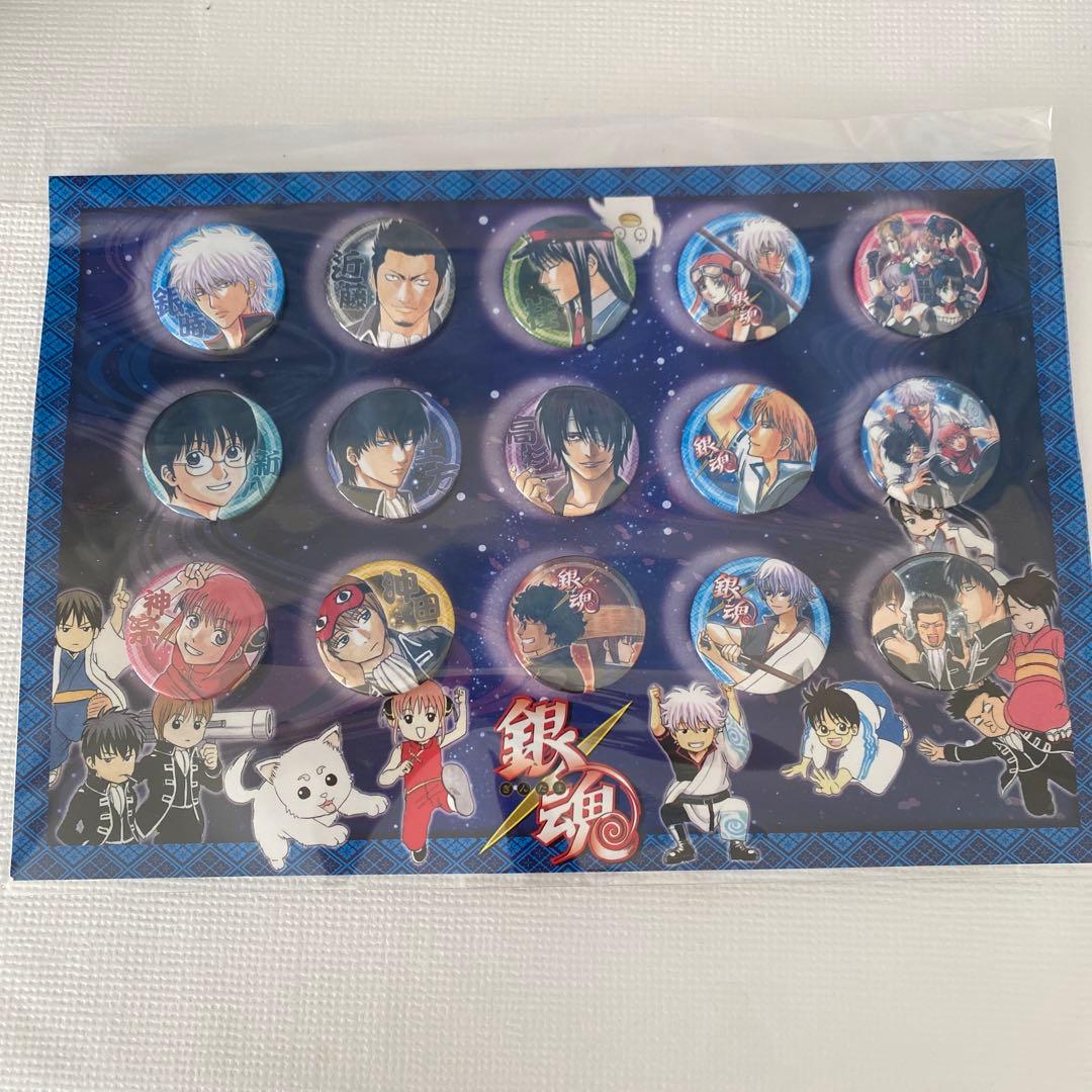 ジャンプフェスタ ジャンフェス 限定 2014 缶バッジ 銀魂 セット