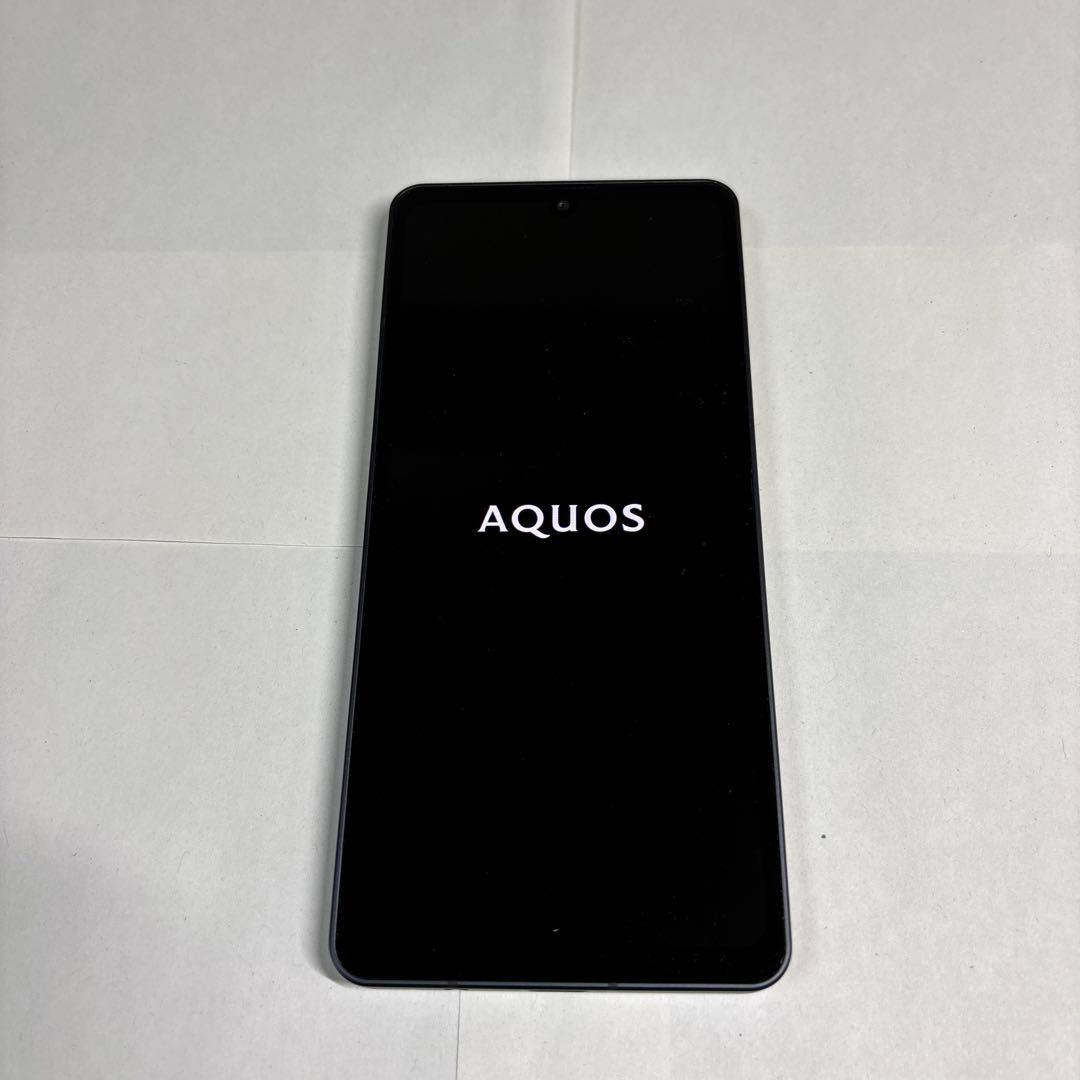 シャープ AQUOS sense 6s スマートフォン ブラック系 楽天モバイル