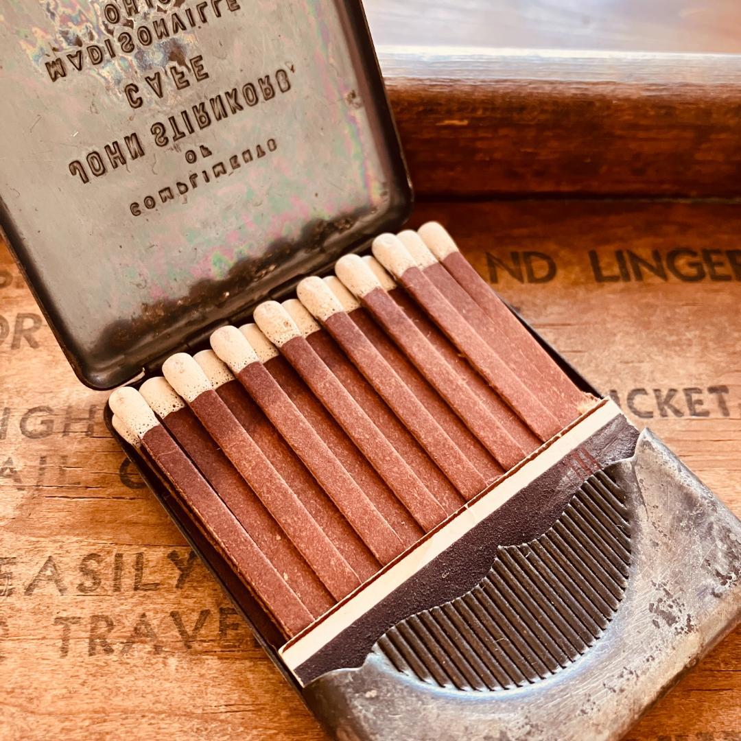 US vintage☆マッチケース／ノベルティ／アメリカ／Match Safe - メルカリ