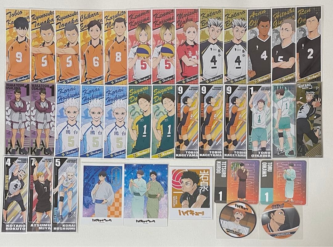 ハイキュー グッズ まとめ売り 500点以上 キャラクターグッズ