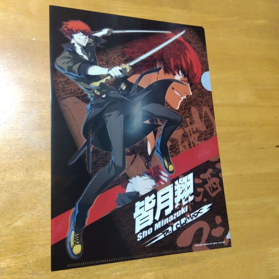 5559 ペルソナ4 足立透 皆月翔 A−4クリアファイル - メルカリ