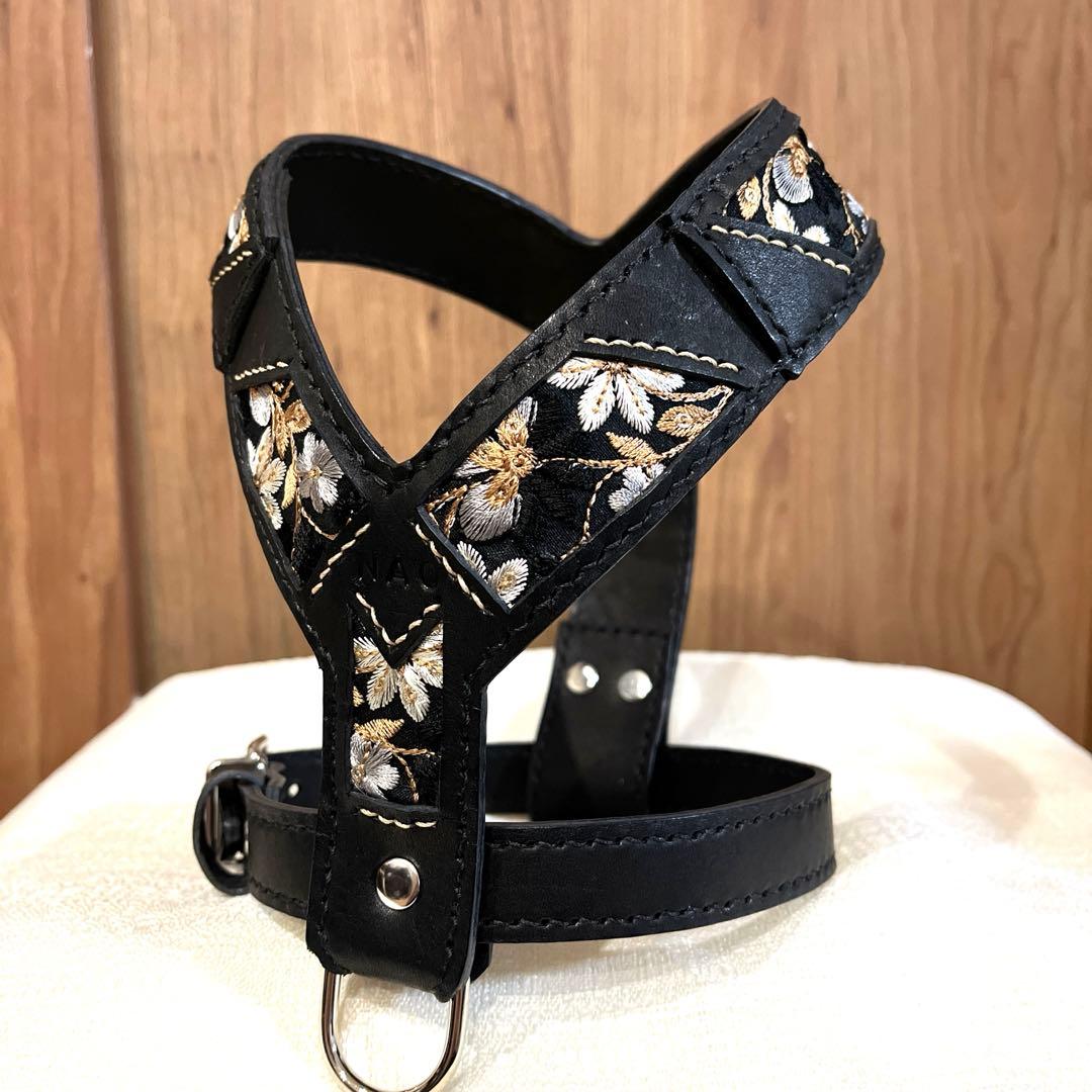 ひとみ様 犬の首輪 ハーネス ハンドメイド