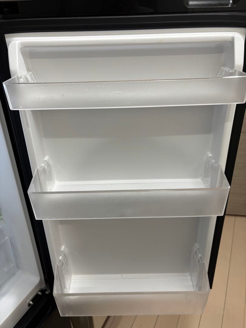 【美品】パナソニック180L冷蔵庫 NR-B18C1-K ブラック1月下旬発送