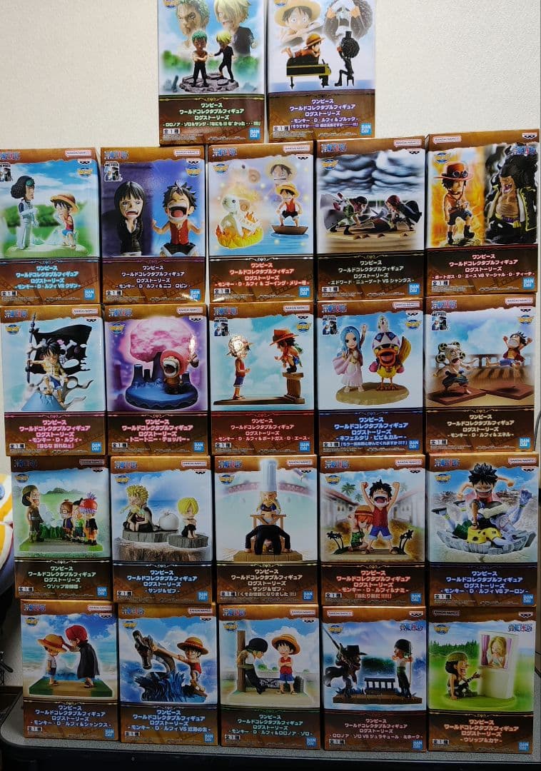 ワンピース ワールドコレクタブルフィギュア ログストーリーズ 22種類
