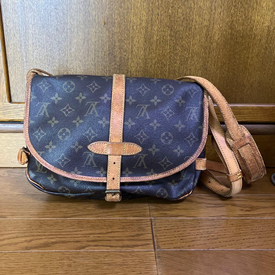 出品6日まで　Louis Vuitton ショルダーバッグ ダークブラウン