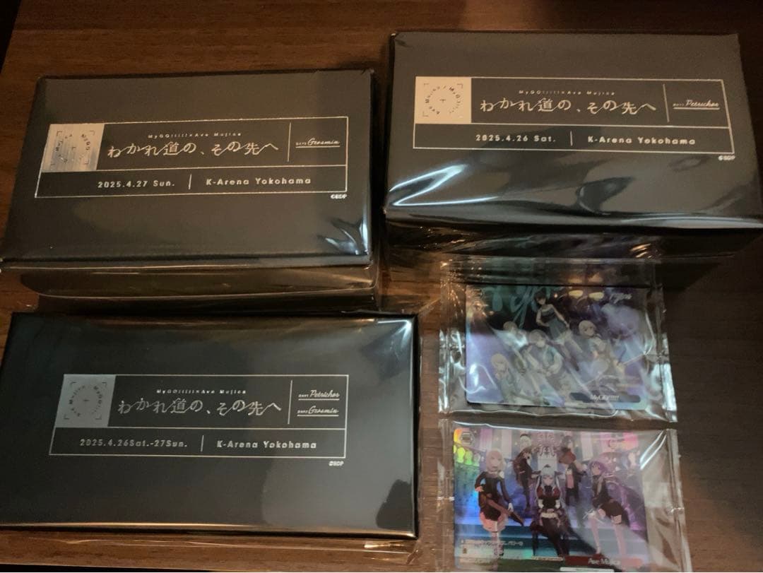 MyGO AveMujica特製ピンズセット＋グラスセットDay1 Day2