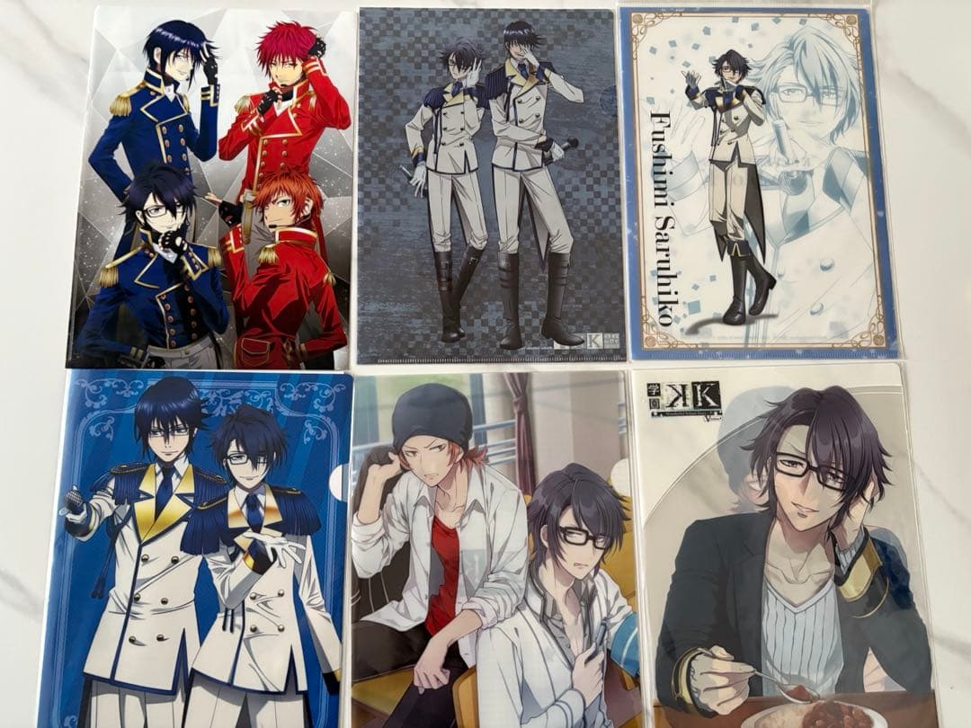 アニメK クリアファイル アニくじ 特典 イベント FC