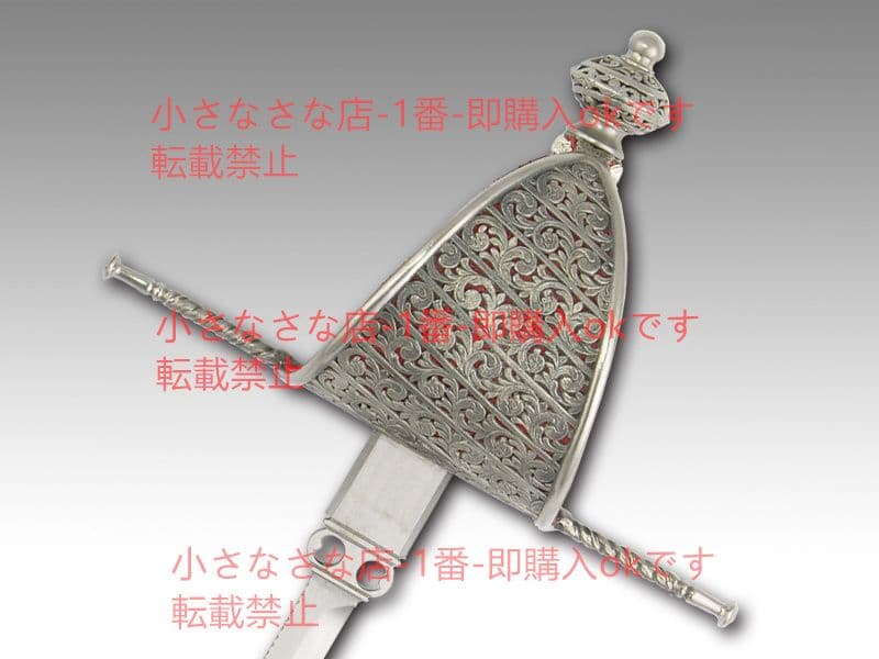 どんぶりの剣 左手の短刀 漢威 西洋剣  武具 刀装具 模造刀