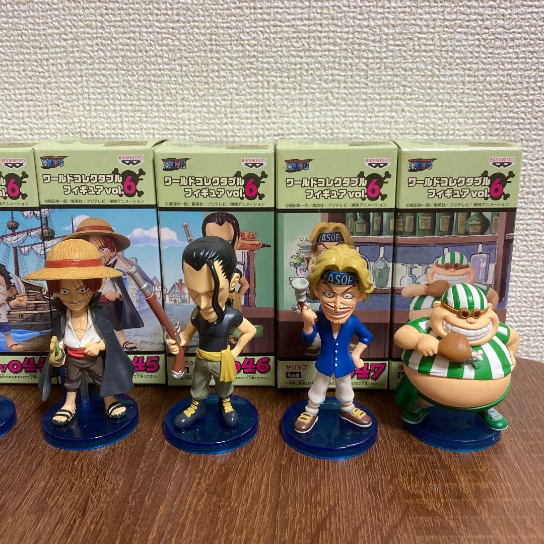 ワンピース ワールドコレクタブルフィギュアvol.6 全8種 ワンピース