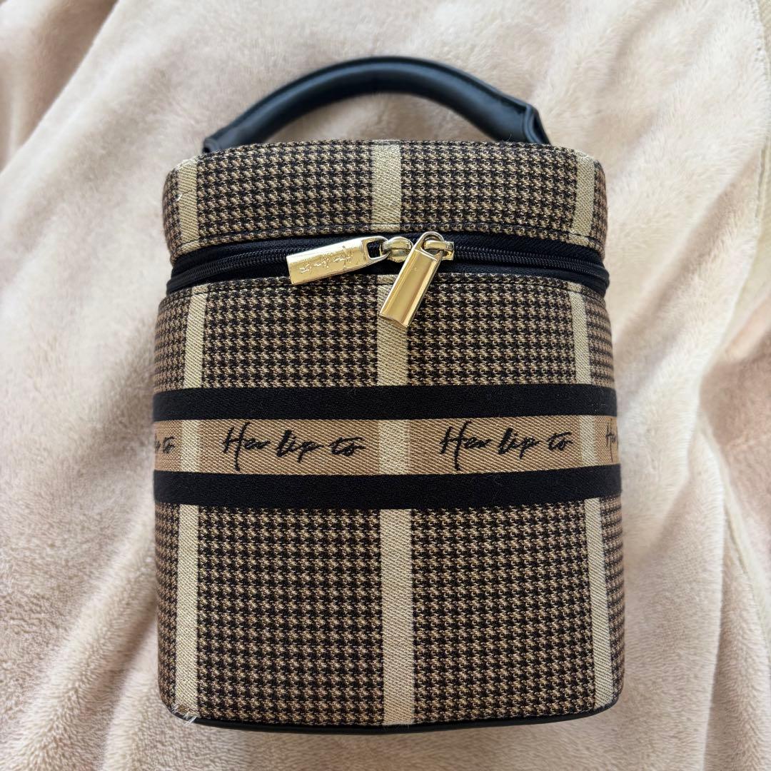 Herlipto Jacquard Vanity Bag ゴールド - メルカリ