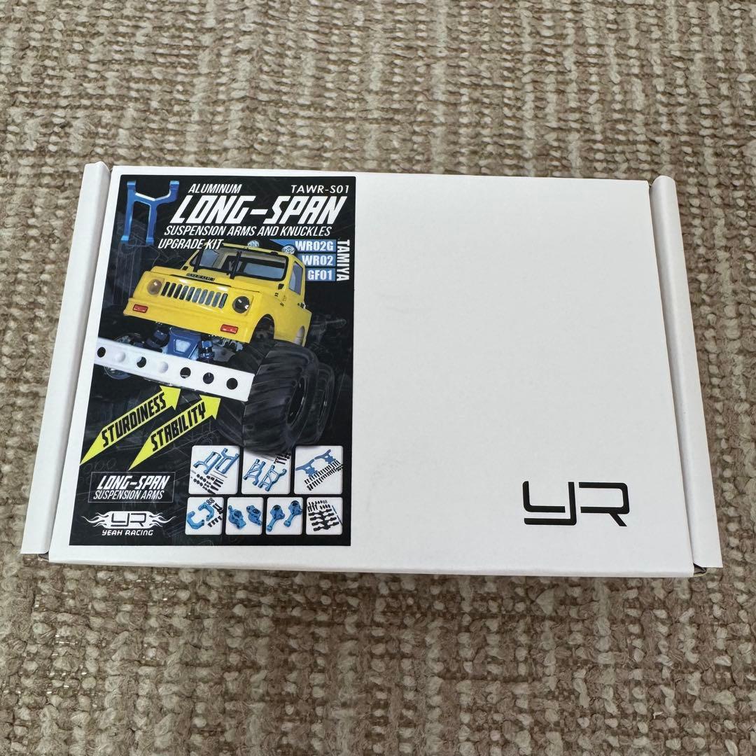 WR02 GF01 アルミブルーパーツ ワイルドウイリー2 ジムニー タミヤ