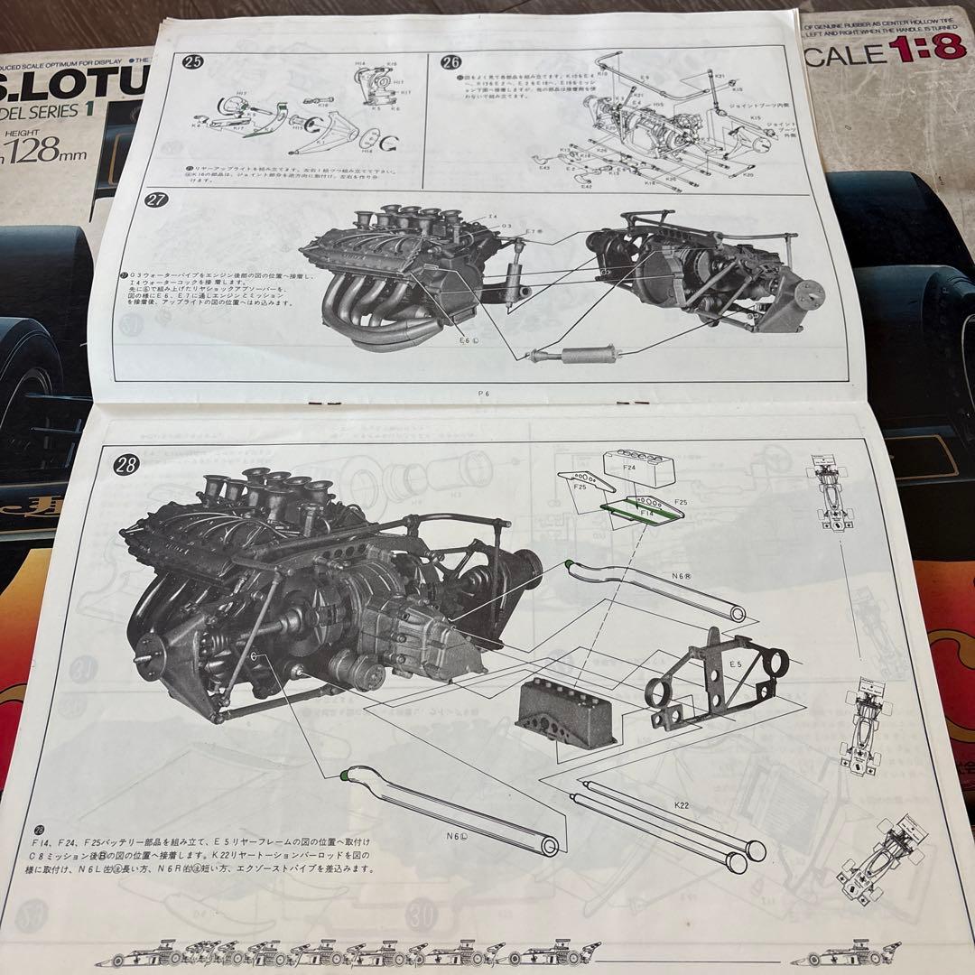 超貴重！　永代　1/ 8 ロータス72D John Player Special
