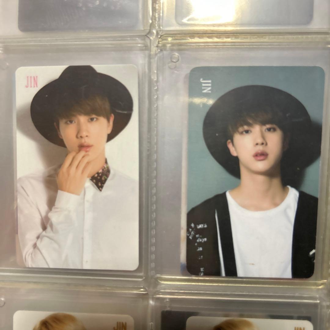 BTS ジン トレカ セット 公式 BTS 防弾少年団 ジン FC ライブグッズ