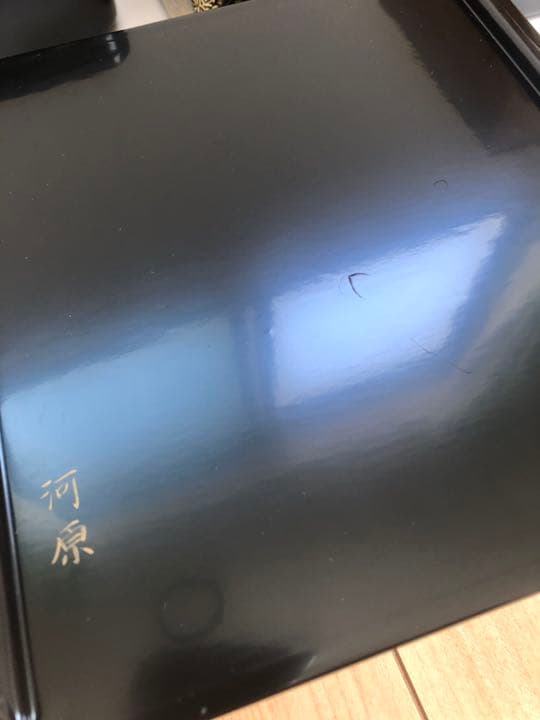 輪島塗 重箱4段 お重 菊に蝶 輪島塗 製造販売の老舗 輪島市