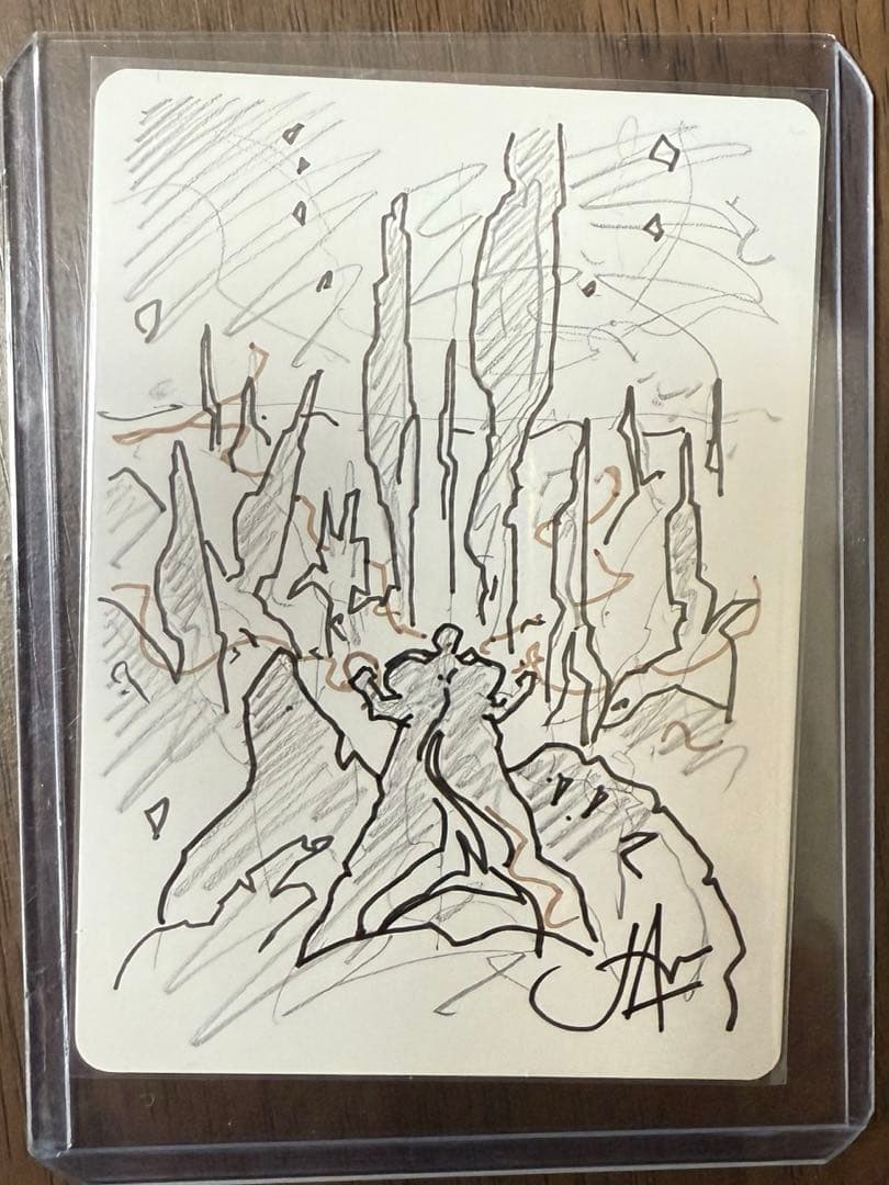 荒廃の思考 アーティストプルーフ ap artist proof mtg