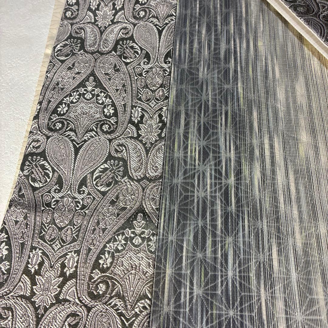 袋帯 ペイズリーと麻の葉 460 - メルカリ