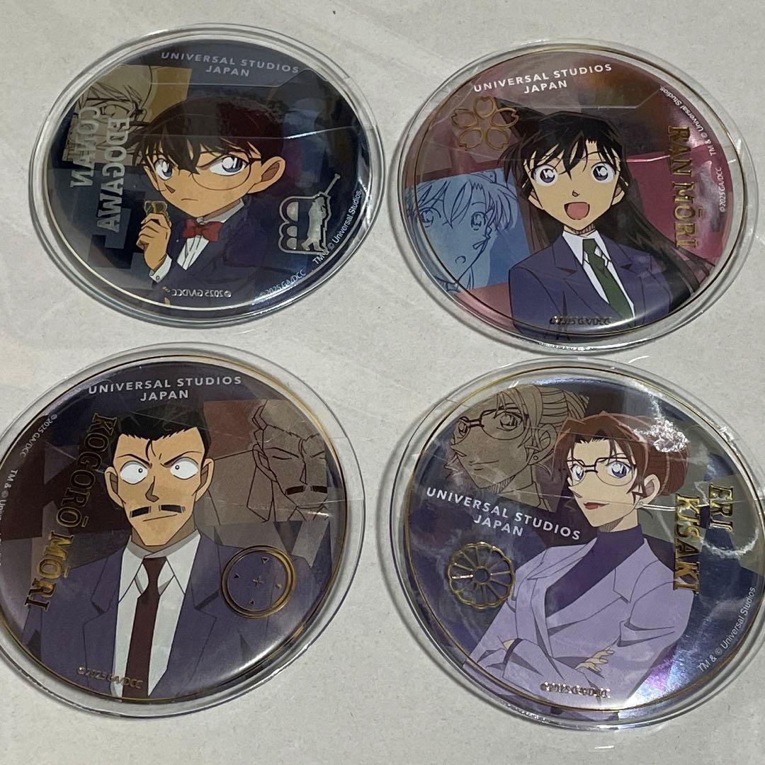 名探偵コナン USJ 缶バッジ コレクション コレクターセット USJ 名探偵