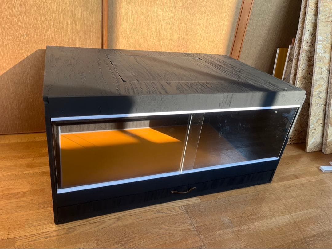 爬虫類ケージ 80×45×40 引き出しカラーケージ 爬虫類 ケージ 飼育
