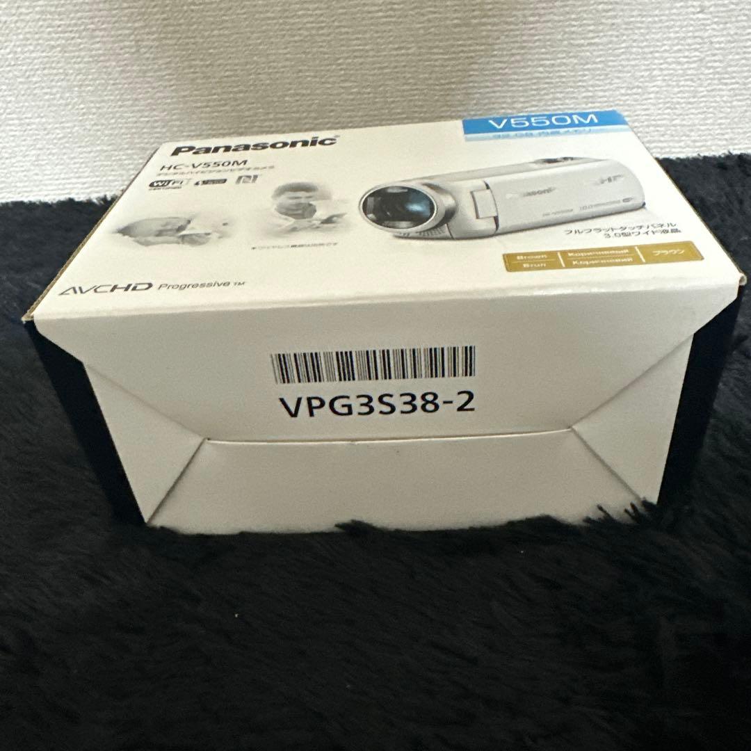 Panasonic HC-V550M デジタルハイビジョン ビデオカメラ