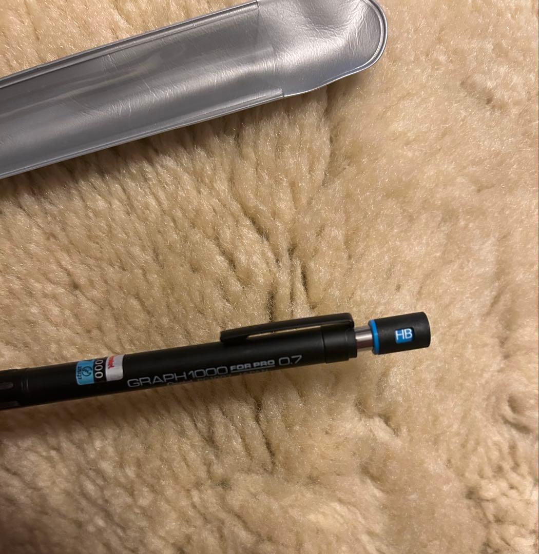 たど様◇レア廃盤◇旧型ぺんてる◇GRAPH1000◇PG1007青◇0.7シース