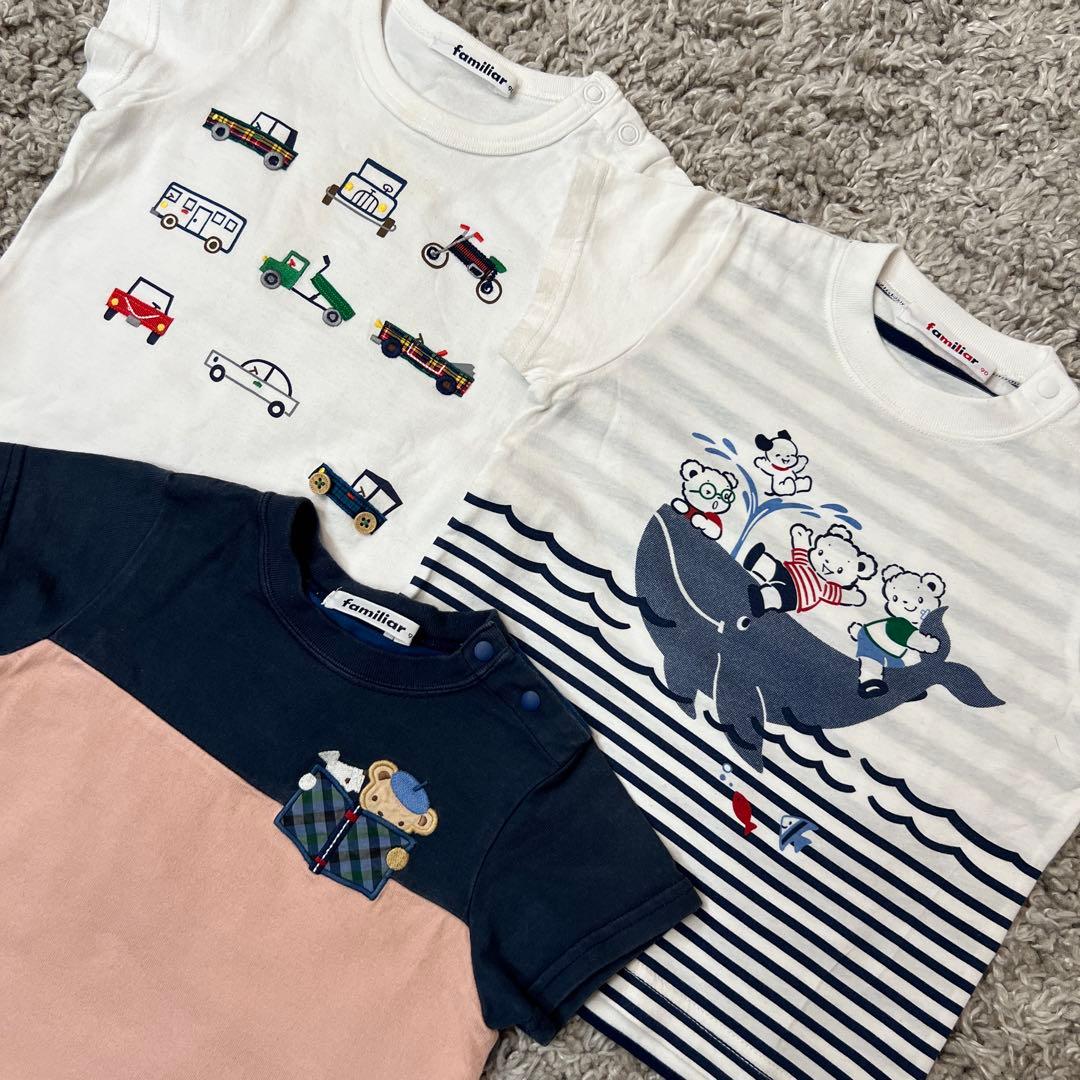 た*ぽ様 familiar 90cm Tシャツ3枚セット Tシャツ｜ファミリア公式